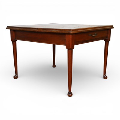 Lot 329 - A 19th century mahogany table/desk, containing...