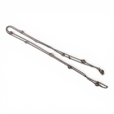 Lot 71 - A silver necklace chain, 27g