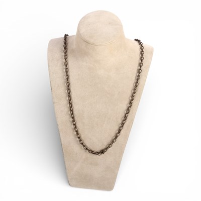 Lot 67 - A silver necklace chain, 21.7g