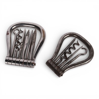 Lot 109 - Two Victorian German multi-tools, 157g
