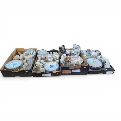Lot 191 - Five boxes of various glassware and ceramics