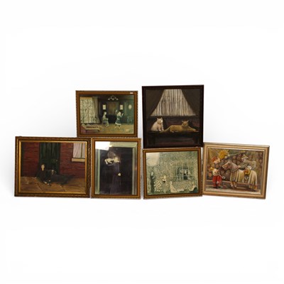 Lot 479 - W A Goulding, a collection of paintings,...