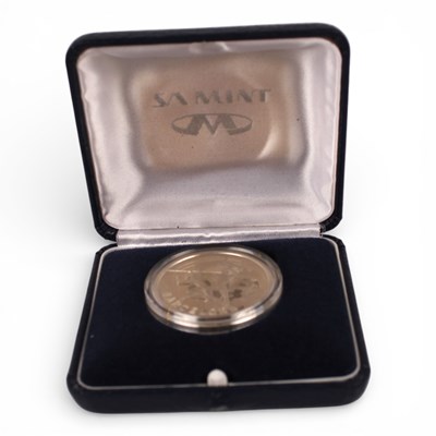 Lot 100 - A 1992 South African silver Barcelona R2...