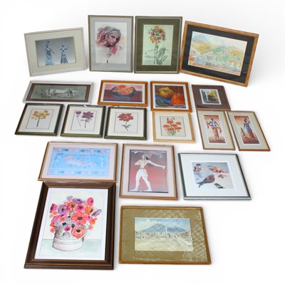 Lot 444 - A collection of various pictures and prints