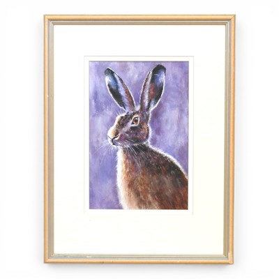 Lot 468 - English school, 20th century, a brown hare,...