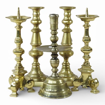 Lot 630 - A 19th century Dutch brass Heemskerk...