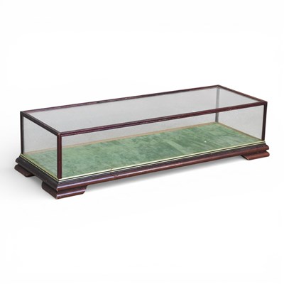 Lot 71 - A mahogany glazed jewellery shop display case