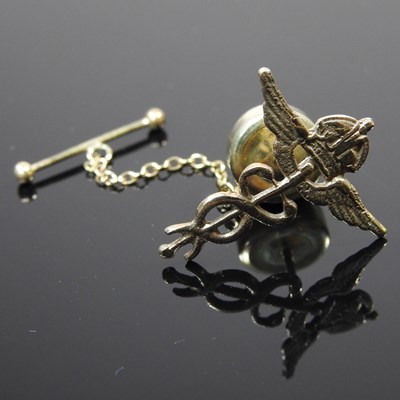 Lot 19 - A Royal Air Force gilt Medical Branch collar...