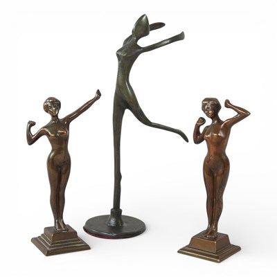 Lot 570 - After Paul Philippe, The awakening, patinated...