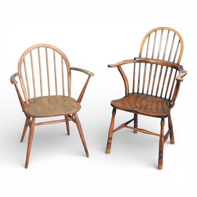 Lot 171 - A 1960s Ercol armchair, together with an elm...