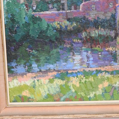 Lot 9 - Mary Godwin, 1887-1960, Abingdon Bridge,...