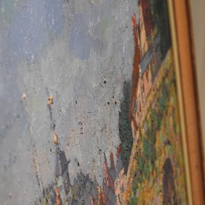 Lot 9 - Mary Godwin, 1887-1960, Abingdon Bridge,...