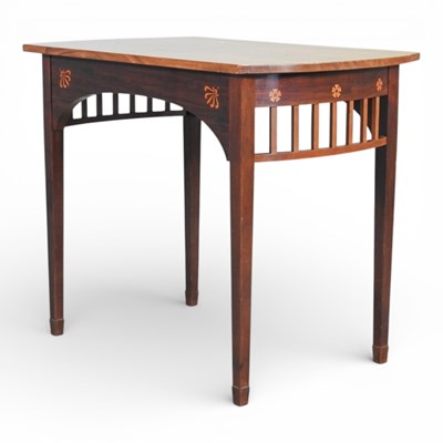 Lot 48 - An early 20th century continental fruitwood...
