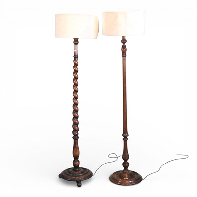 Lot 664 - A mid 20th century standard lamp, retailed by...