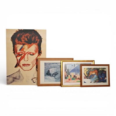Lot 619 - A collection of three modern art prints...