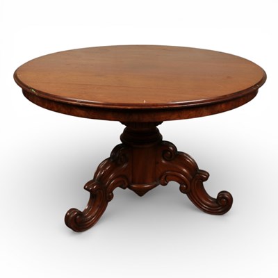 Lot 309 - A Victorian mahogany breakfast table, on a...