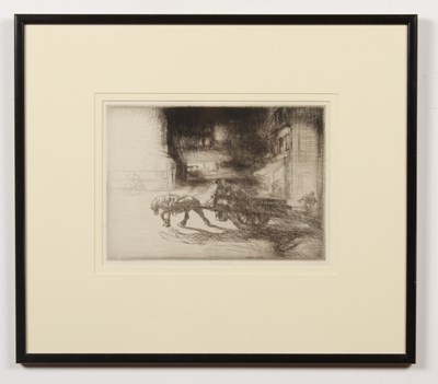 Lot 435 - Edmund Blampied (Jersey, 1886-1966), Night...
