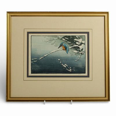 Lot 383 - Allen Seaby (British, 1867-1953), Kingfisher...