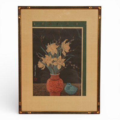 Lot 397 - Yoshijiro Urushibara (Japanese, 1889-1953),...