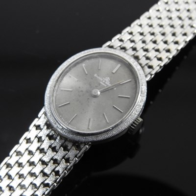 Lot 130a - A Baume & Mercier 18 carat white gold cased...