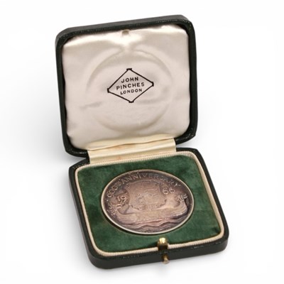 Lot 59 - A silver medallion Commemorating the 900th...