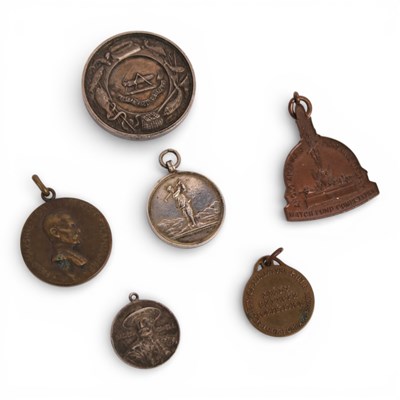 Lot 64 - A collection of club and society medals, to...