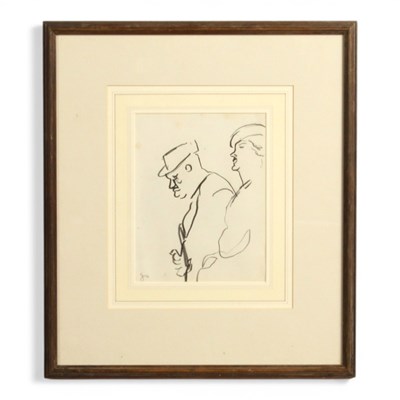 Lot 284 - Jean Shepherd (British, 1904-1989), The Couple...