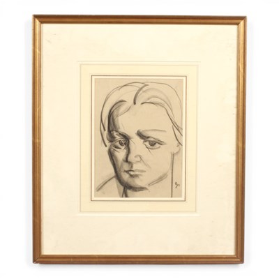 Lot 335 - Jean Shepherd (British, 1904-1989), portrait,...