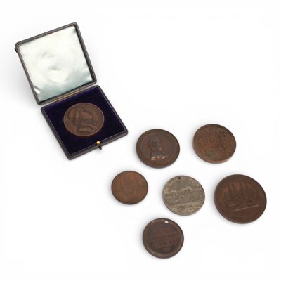 Lot 72 - A collection of commemorative medallions, to...