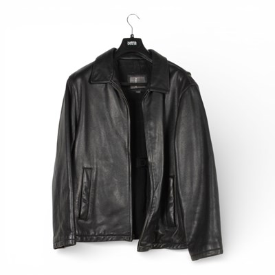 Lot 744 - A Dockers Recode large men's leather jacket.