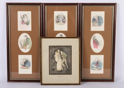 Lot 428 - A collection of four vintage prints