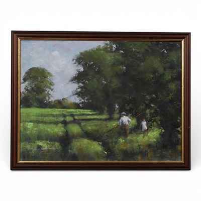 Lot 240 - Maurice Crawshaw (b.1947), 'Filed Workers',...