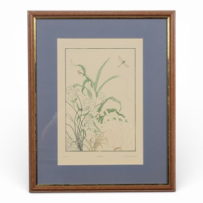Lot 509 - Anna Pugh (b.1938), 'Plants' – etching –...