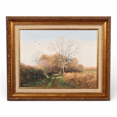 Lot 597 - Neil Spilman (b.1951), 'Flying above the lane',...