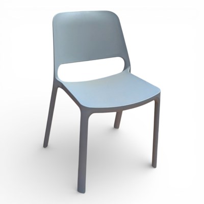 Lot 305 - An Orlandini Design grey plastic Nuke chair