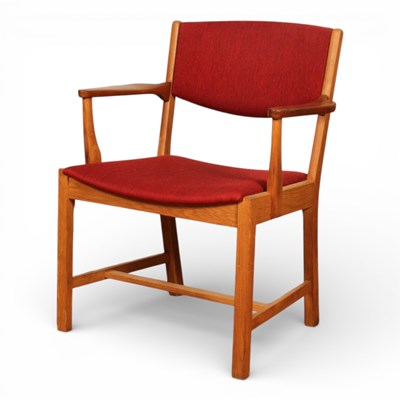 Lot 467 - A Danish Sorø Stolefabrik oak armchair.