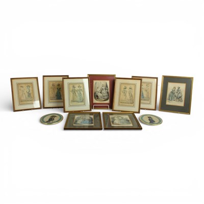 Lot 686 - A collection of eleven fashion prints, some...