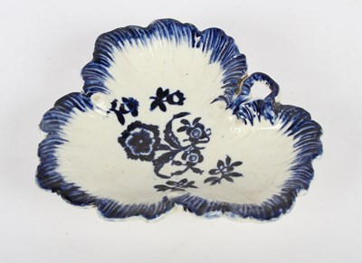 Lot 422 - An 18th century Liverpool blue and white...