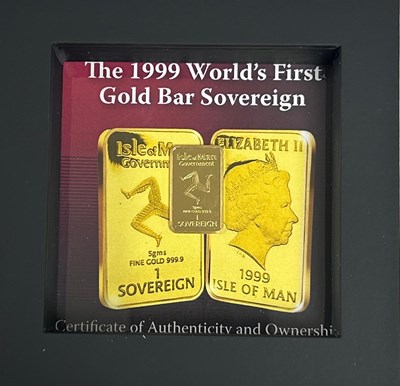Lot 188 - An Elizabeth II 24 carat gold 1999 Isle of Man...
