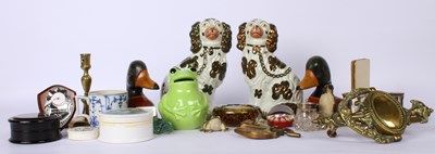 Lot 216 - Two boxes of mixed 19th century and later...