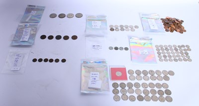 Lot 99 - A collection of USA coins including four one...