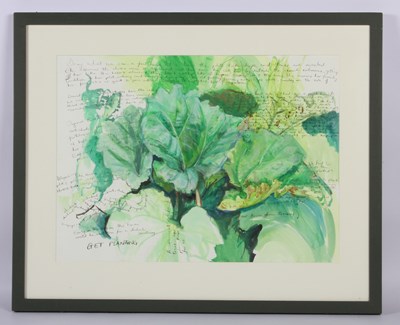 Lot 415 - Louise Alladyce (contemporary), Rhubarb...