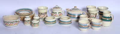 Lot 738 - A collection of Honiton pottery tea and dinner...