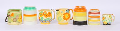 Lot 170 - A collection of seven pieces of Art Deco...