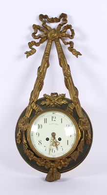 Lot 167 - A French tole-peinte and parcel gilt two train...