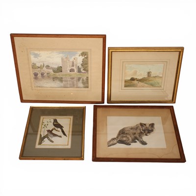 Lot 459 - David Cox (British, 1783-1859), Landscape with...