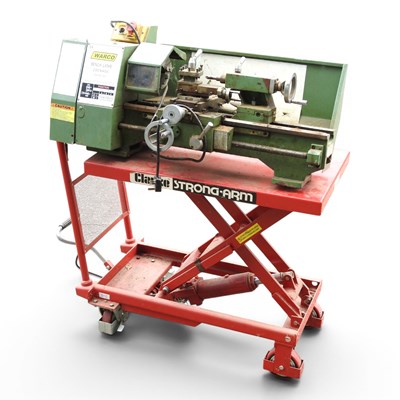 Lot 131 - A Warko wood-work bench lathe, 250 x 400, on a...
