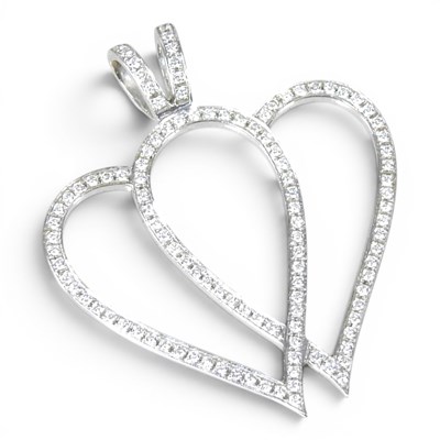Lot 33 - A Theo Fennell 18 carat white gold and diamond...