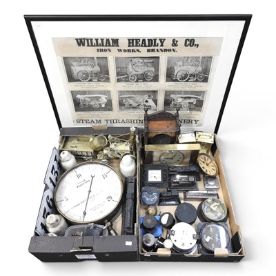 Lot 600 - A collection of items to include a pressure...