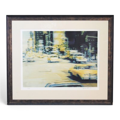Lot 473 - American school, New York taxis, limited...